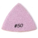 Diamond Triangular Dry Pad, 50 Grit
 - W02