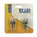 Boat and RV LED Light Bulb - 15LED 10-30V 370 Lumens 3.2W White - 2/Display Pack - W02