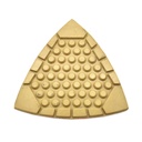 Diamond Triangular Dry Pad, 100 Grit
 - W02
