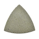 60 Grit Electroplated Diamond Triangular Polishing Pad for Oscillating Tools
 - W02