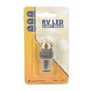 Boat and RV LED Light Bulb - 15LED 10-30V 370 Lumens 3.2W White - 1/Display Pack - W02
