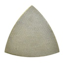 400 Grit Electroplated Diamond Triangular Polishing Pad for Oscillating Tools
 - W02