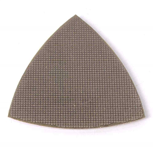 200 Grit Electroplated Diamond Triangular Polishing Pad for Oscillating Tools
 - W03