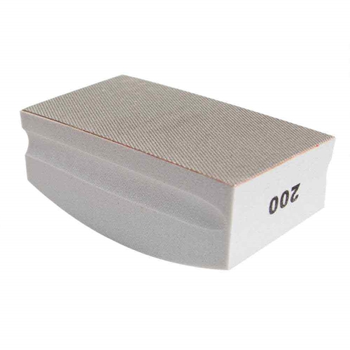 200 grit Electroplated Hand Pad - W02