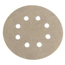 6" Thin Electroplated Dry Pad for Orbital Sanders, 60 Grit - W03