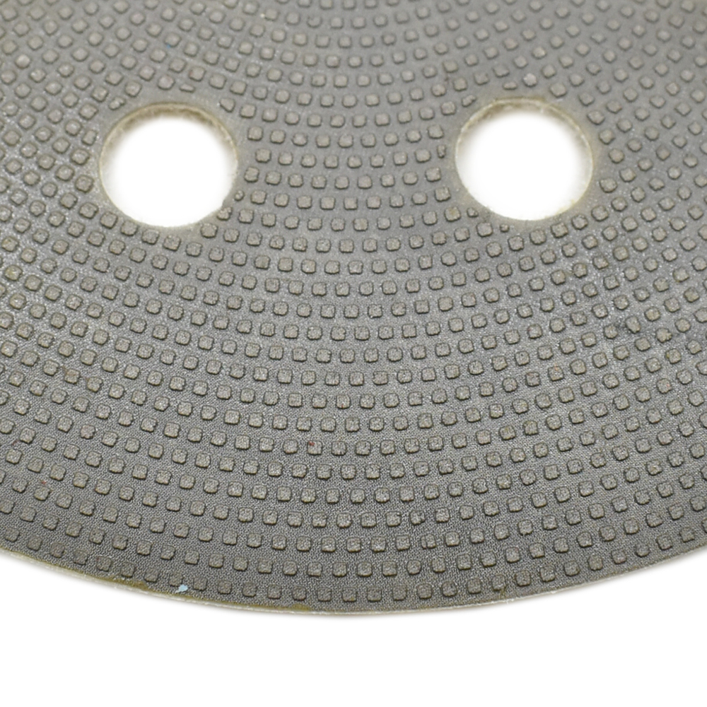 6" Thin Electroplated Dry Pad for Orbital Sanders, 400 Grit - W03