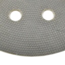 6" Thin Electroplated Dry Pad for Orbital Sanders, 400 Grit - W03