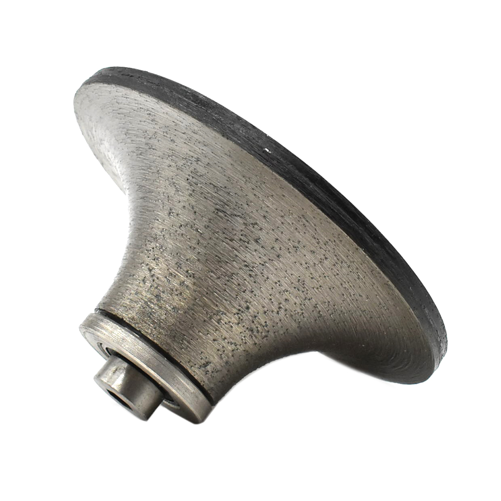 Demi Bullnose Diamond Router Bit 1-1/2" Diameter M10 Arbor - W03