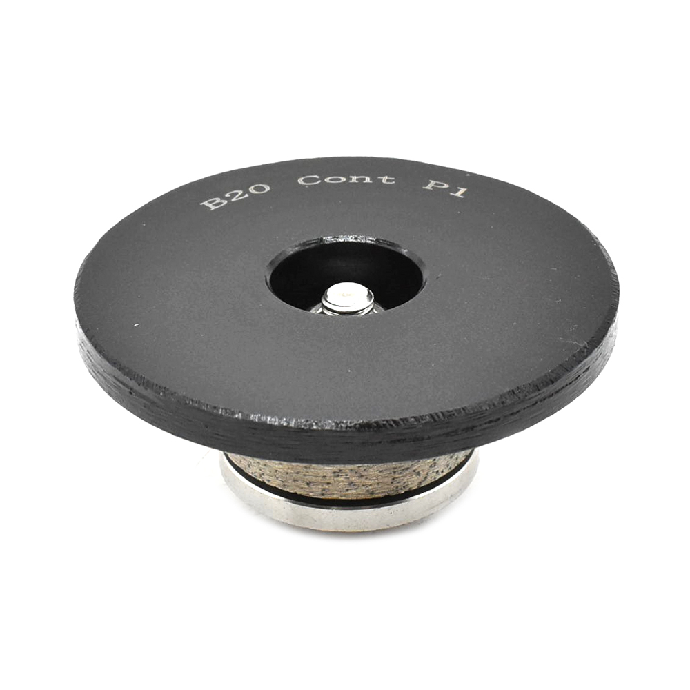 Demi Bullnose Diamond Router Bit 3/4" Diameter M10 Arbor - W02