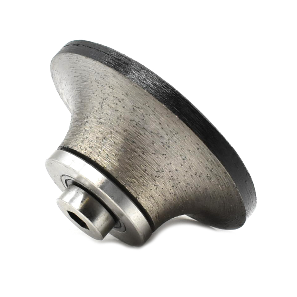 Demi Bullnose Diamond Router Bit 3/4" Diameter M10 Arbor - W03