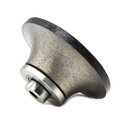 Demi Bullnose Diamond Router Bit 3/4" Diameter M10 Arbor - W03