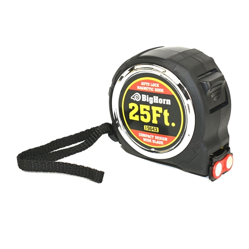 Heavy Duty Measuring Tape 25 ft x 1" - W03