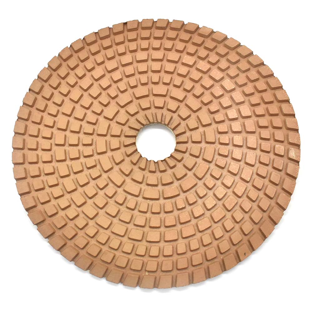 7" White Buffing Pad
 - W02