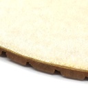 7" White Buffing Pad
 - W03