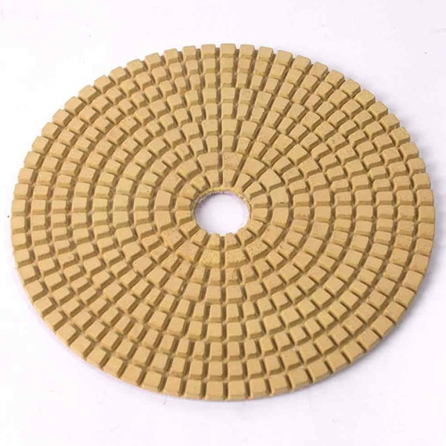 7" Wet Diamond Polishing Pad, 3mm - 50 Grit
 - W03