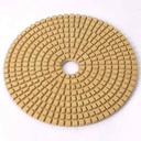 7" Wet Diamond Polishing Pad, 3mm - 50 Grit
 - W03