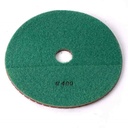 7" Wet Diamond Polishing Pad, 3mm - 400 Grit
 - W02