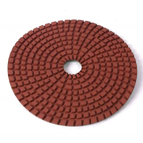 7" Wet Diamond Polishing Pad, 3mm - 400 Grit
 - W03
