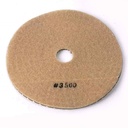 7" Wet Diamond Polishing Pad, 3mm - 3500 Grit
 - W02