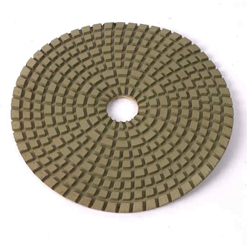 7" Wet Diamond Polishing Pad, 3mm - 3500 Grit
 - W03
