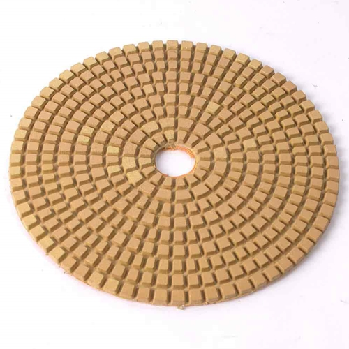 7" Wet Diamond Polishing Pad, 3mm - 100 Grit
 - W03