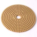 7" Wet Diamond Polishing Pad, 3mm - 100 Grit
 - W03