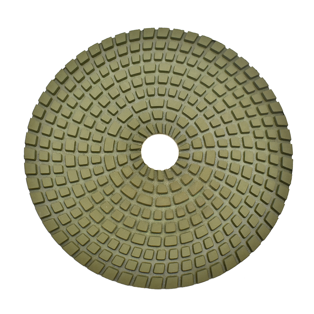 7" Wet Diamond Polishing Pad, 3mm - 1000 Grit
 - W02