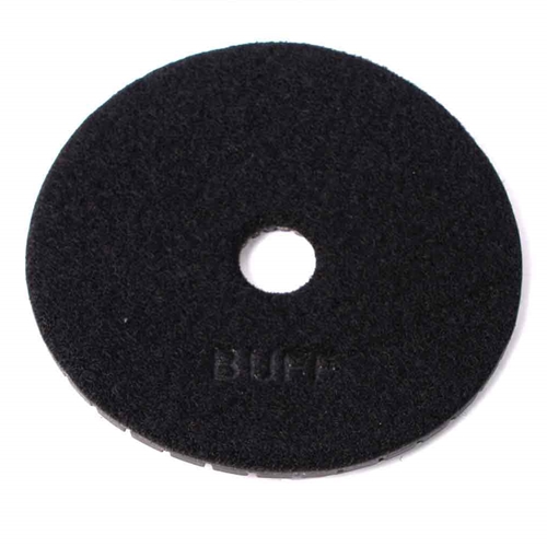 5' Wet Buffing Pad Black Super Premium - W02