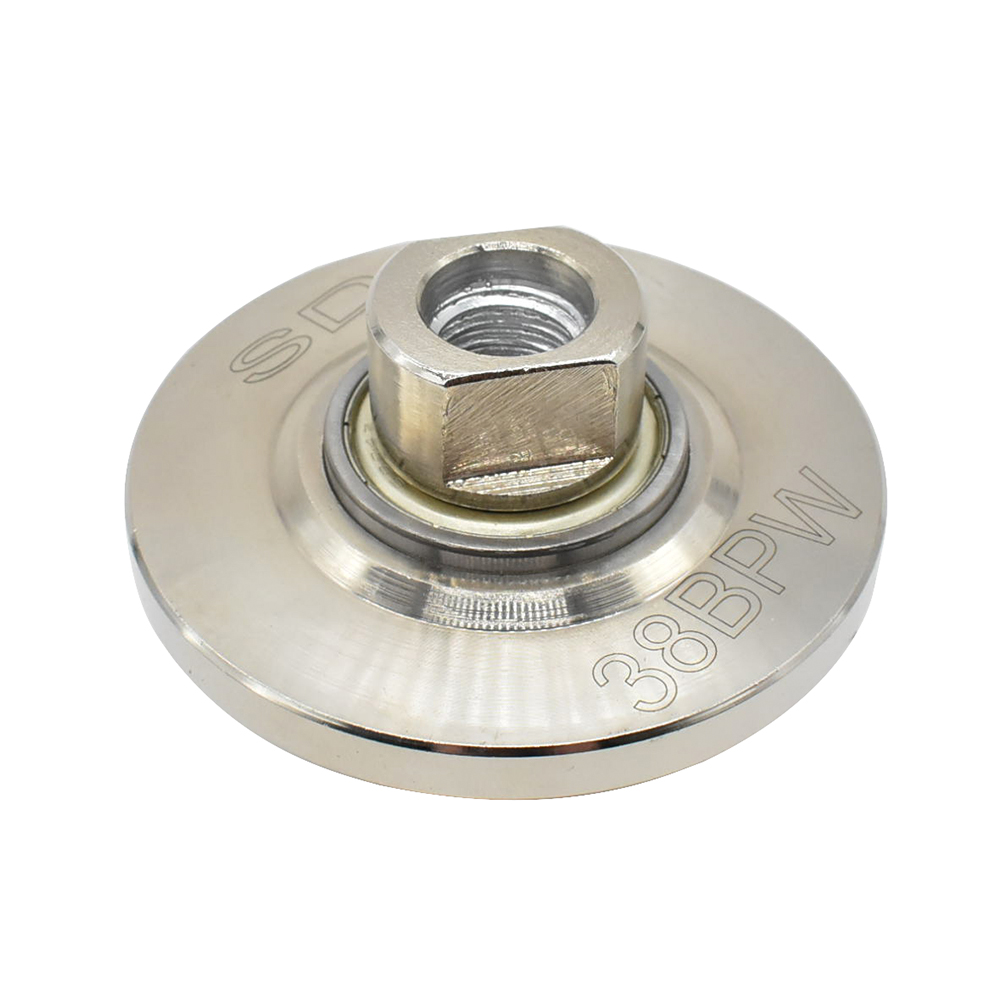 45 Degree 3/8" Vacuum Brazed 65mm Premium Diamond Profile Wheel with 5/8" x 11 Female Threads
 - W02