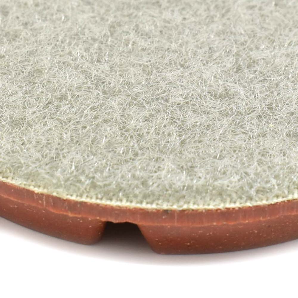 Resin Dry/Wet Floor Pad, 3" 9mm Thick, 50 Grit - W03