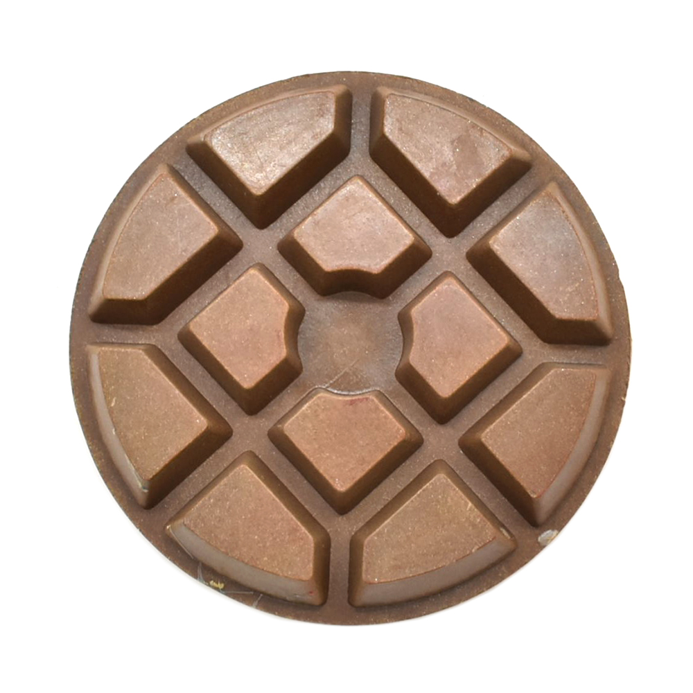 Resin Dry/Wet Floor Pad, 3" 9mm Thick, 200 Grit - W02