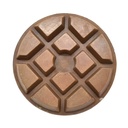 Resin Dry/Wet Floor Pad, 3" 9mm Thick, 200 Grit - W02