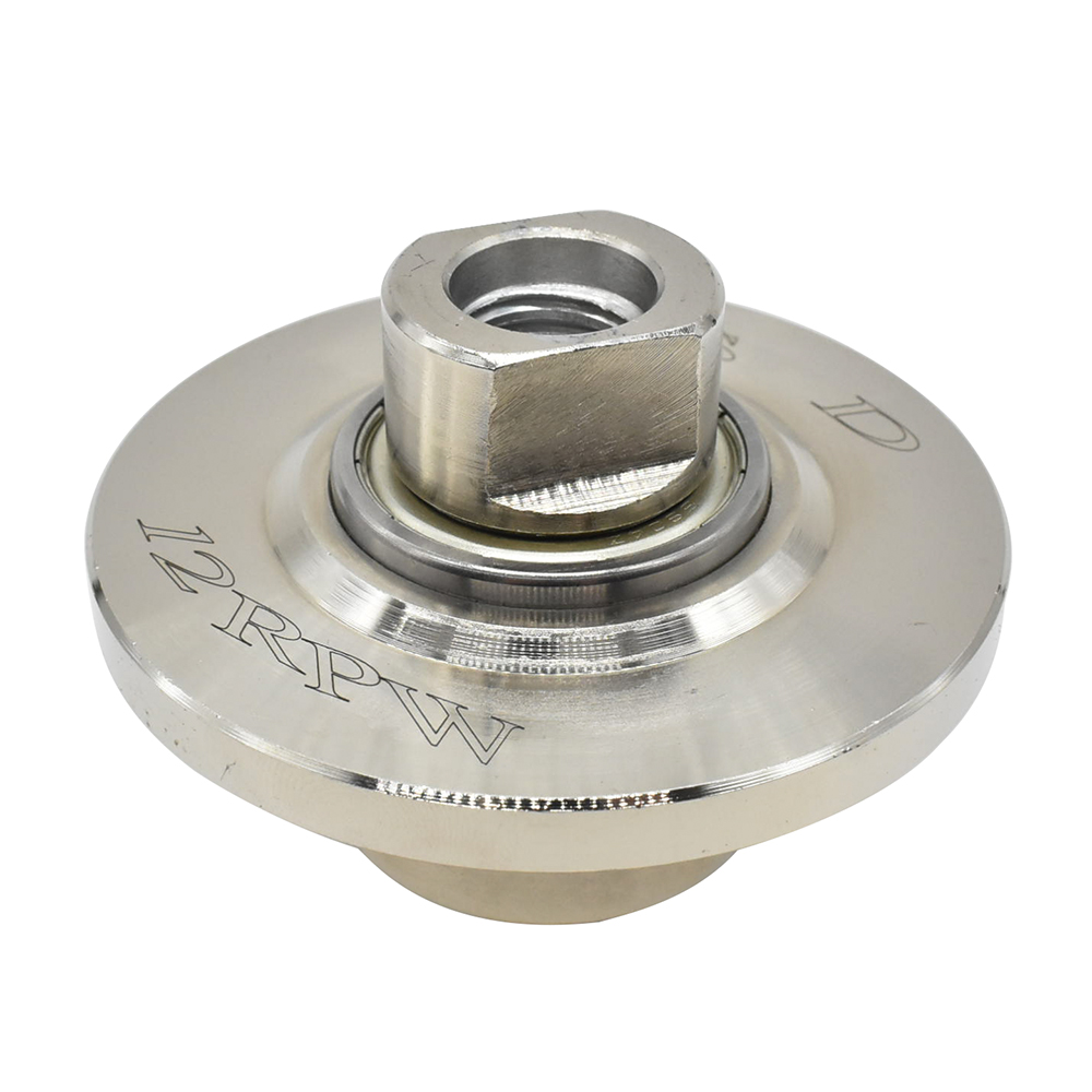 1/2" Radius Vacuum Brazed 65mm Premium Diamond Profile Wheel with 5/8" x 11 Female Threads - W02