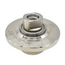 1/2" Radius Vacuum Brazed 65mm Premium Diamond Profile Wheel with 5/8" x 11 Female Threads - W02