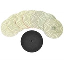 WP800 4" Var Speed Polisher and 8 pc 4" Diamond Polishing Pad Set - W06