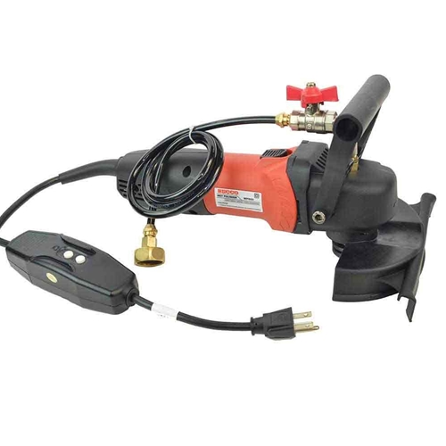  WP800 4" Var Speed Polisher, 1/2" Radius Diamond Profile Wheel and 8 pc 4" Diamond Polishing Pad Set  - W02