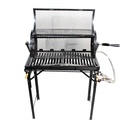 Rotating Chili Roaster with Portable BBQ Stand & Regulator - W02