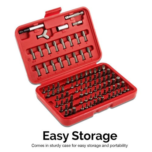 100-Piece Screwdriver Security Bit Set - W03