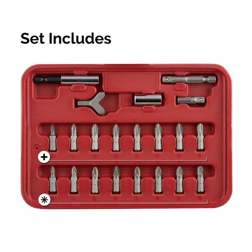 100-Piece Screwdriver Security Bit Set - W05