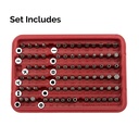 100-Piece Screwdriver Security Bit Set - W06