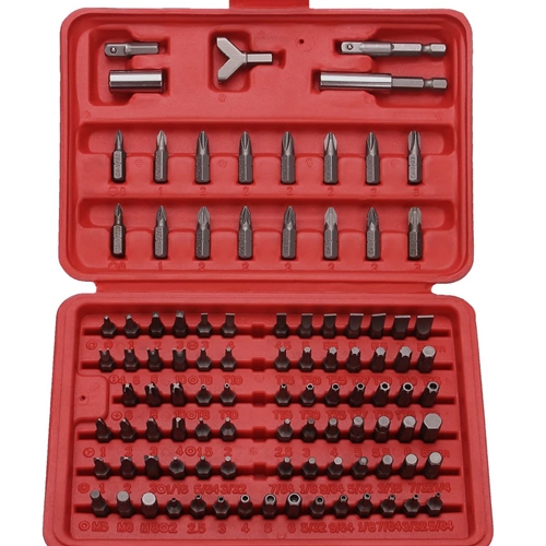 100-Piece Screwdriver Security Bit Set - W07