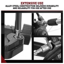 208-Piece Screwdriver Security Bit Set - W07