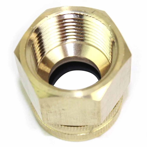 3/4" GHT Female x 3/4" Female NPT Water Hose Fitting - Swivel - W03