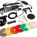 VSP5 5" Var Speed Polisher and 8 pc 5" Diamond Polishing Pad Set - W02