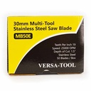 30mm Stainless Steel Saw  Blade Compatible with Fein Multimaster, Dremel, Bosch, Craftsman, Ridgid Oscillating Tools  / 50pk
 - W02