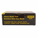 30mm Stainless Steel Saw  Blade Compatible with Fein Multimaster, Dremel, Bosch, Craftsman, Ridgid Oscillating Tools  / 50pk
 - W04
