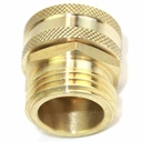 3/4" GHT Male x 3/4" GHT Female Water Hose Fitting - Swivel - W02