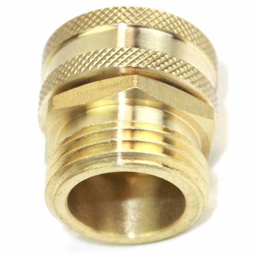 3/4" GHT Male x 3/4" GHT Female Water Hose Fitting - Swivel - W02