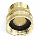 3/4" GHT Male x 3/4" GHT Female Water Hose Fitting - Swivel - W03