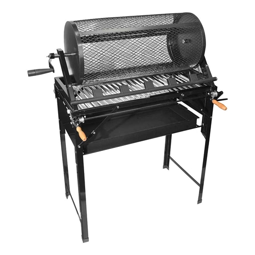 Rotating Chili Roaster with Portable BBQ Stand - W02
